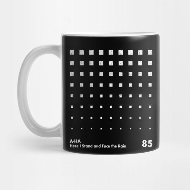 A-Ha / Here I Stand & Face The Rain / Minimal Graphic Design Tribute by saudade